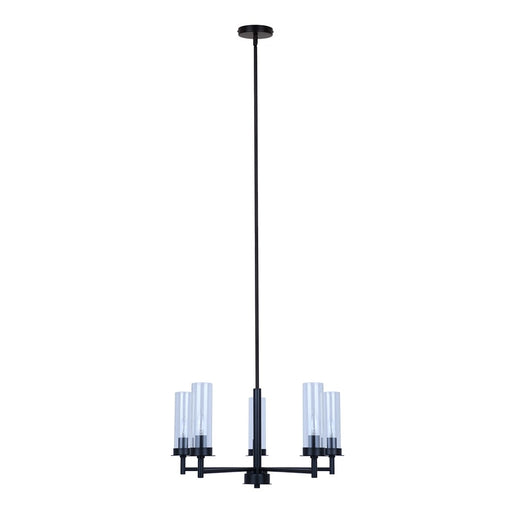 Canarm Benson 5 Light 23" Chandelier, Black