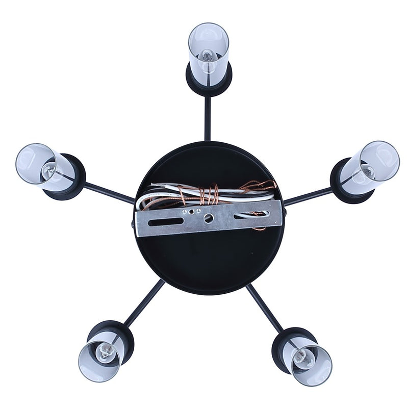 Canarm Benson 5 Light 23" Chandelier, Black