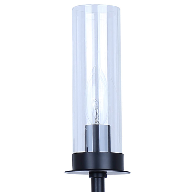 Canarm Benson 5 Light 23" Chandelier, Black