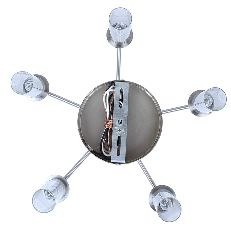 Canarm Benson 5 Light 23" Chandelier, Brushed Nickel