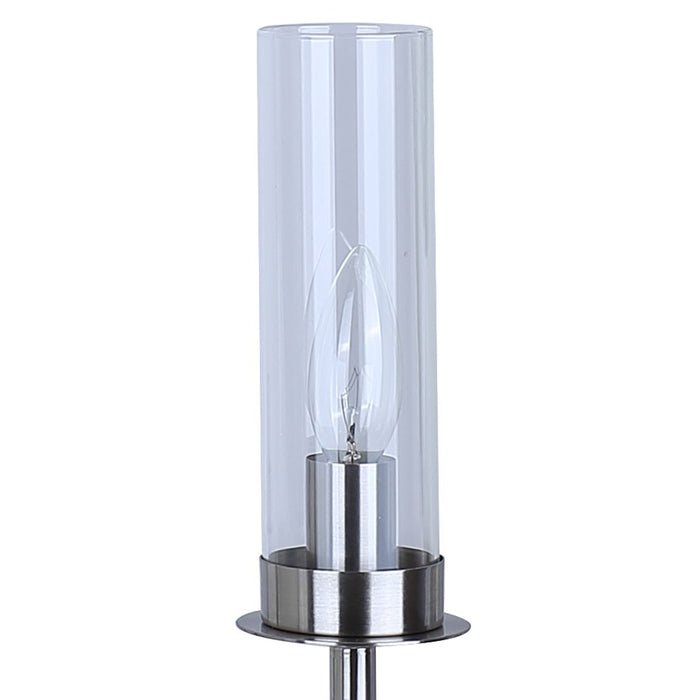 Canarm Benson 5 Light 23" Chandelier, Brushed Nickel