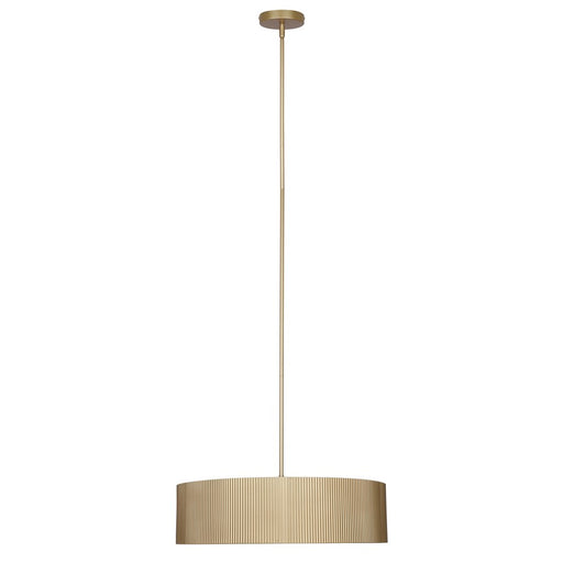 Canarm Scarlett 3 Light 22" Chandelier, Painted Gold