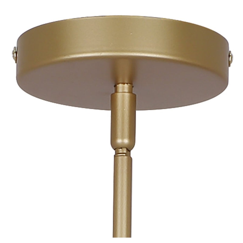 Canarm Scarlett 3 Light 22" Chandelier, Painted Gold