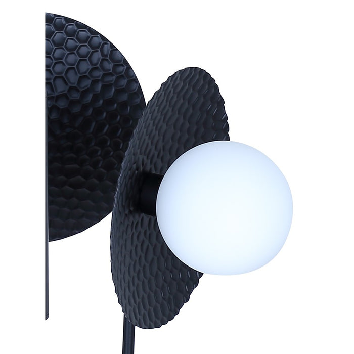 Canarm Mierka 3 Light 17.5"Chandelier, Black