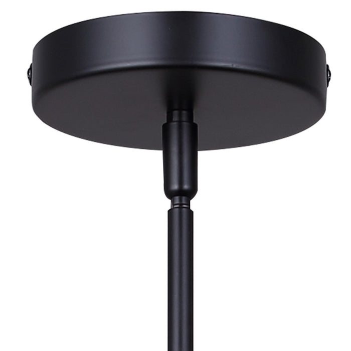 Canarm Payton 5 Light 27.5" Chandelier, Black