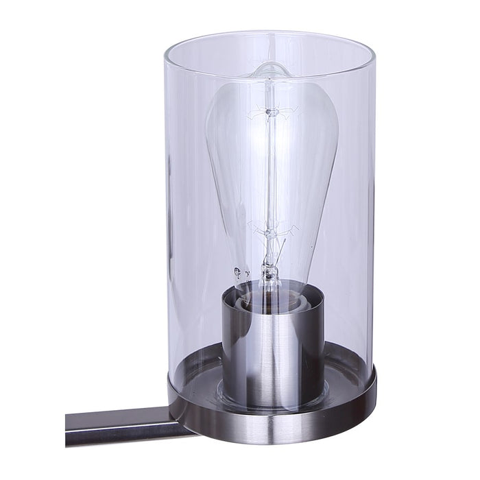 Canarm Britton 5 Light Chandelier, Brushed Nickel