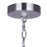 Canarm Britton 5 Light Chandelier, Brushed Nickel