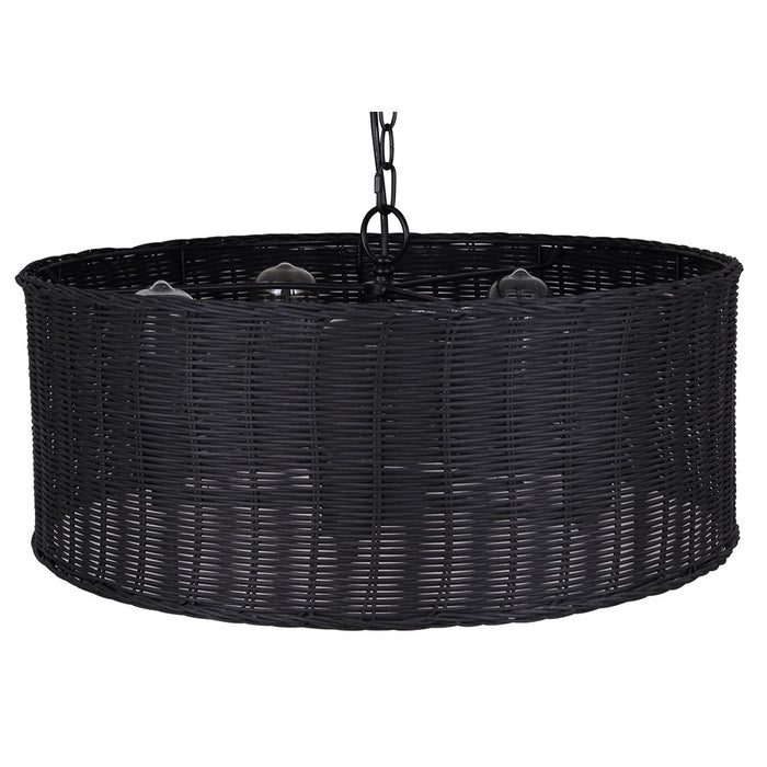 Canarm Granna 5 Light 23" Chandelier, Black