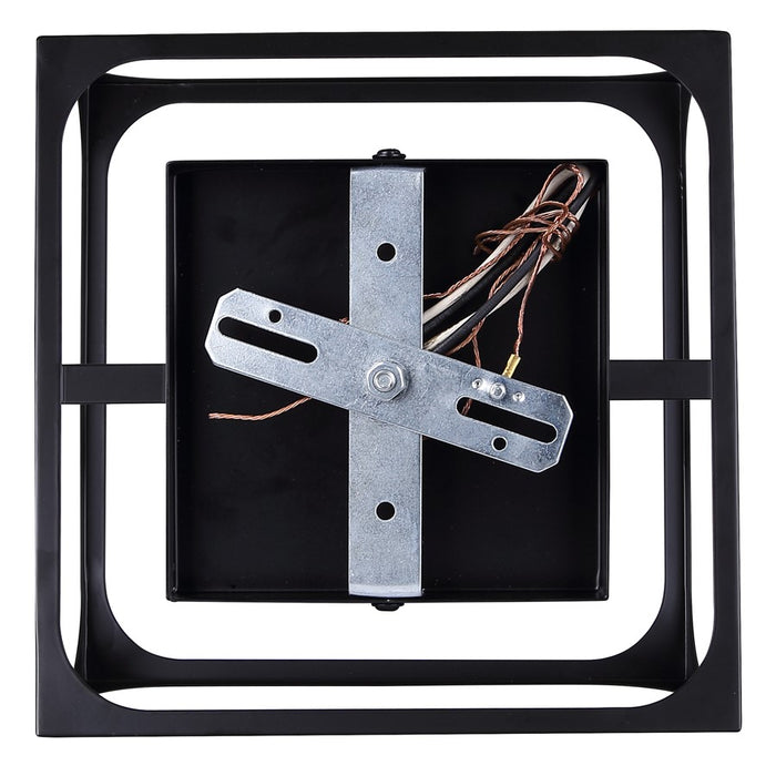 Canarm Zelie 3 Light 13.75" Chandelier, Black