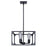 Canarm Zelie 3 Light 13.75" Chandelier, Black