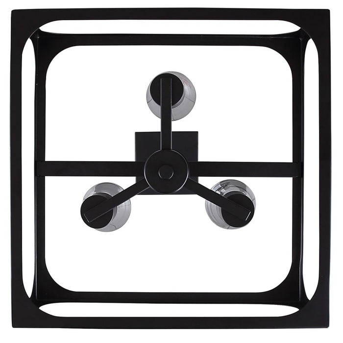 Canarm Zelie 3 Light 13.75" Chandelier, Black