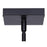 Canarm Zelie 3 Light 13.75" Chandelier, Black