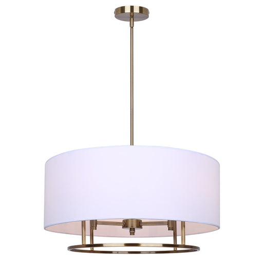 Canarm Bonnie 3 Light 24" Chandelier, Gold - ICH2191B03GD24