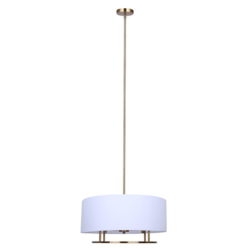 Canarm Bonnie 3 Light 24" Chandelier, Gold