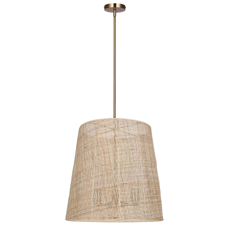 Canarm Mia 3 Light 18" Chandelier, Gold