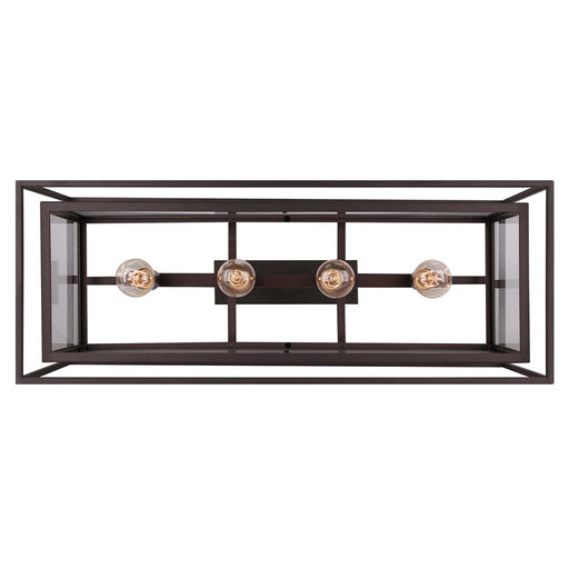 Canarm Isola 4 Light 32.25" Chandelier, Oil Rubbed Bronze
