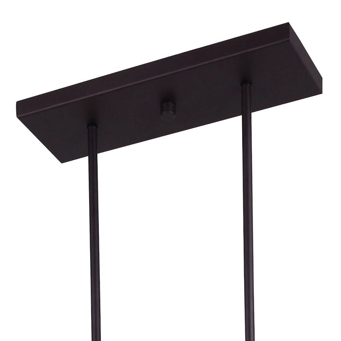 Canarm Isola 4 Light 32.25" Chandelier, Oil Rubbed Bronze