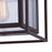 Canarm Isola 4 Light 32.25" Chandelier, Oil Rubbed Bronze