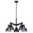 Canarm Polo 5 Light 25" Chandelier, Black - ICH622A05BK