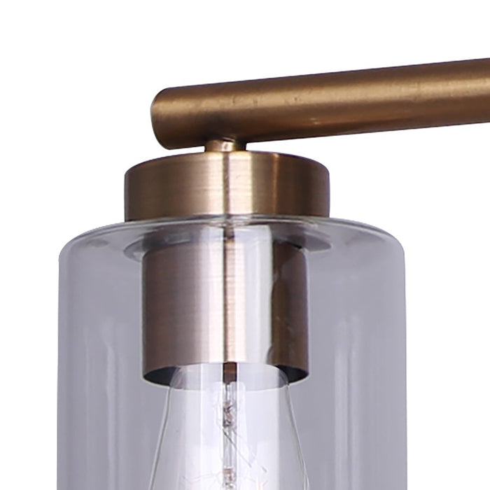 Canarm Jett 6 Light 34.5" Chandelier, Gold