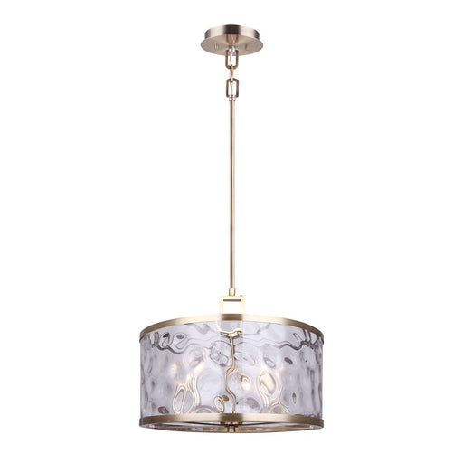 Canarm Frankie 5 Light 16" Chandelier, Gold - ICH675B05GD16