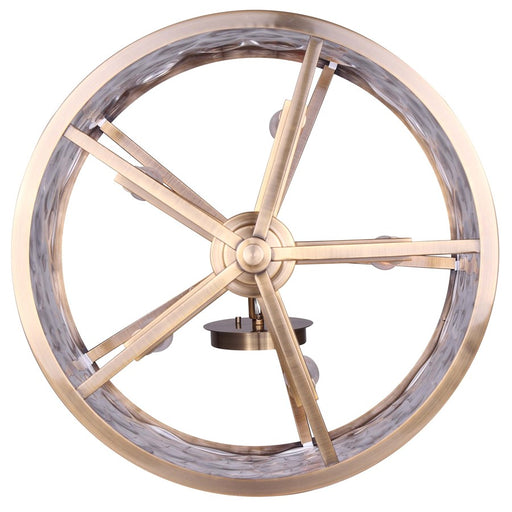 Canarm Frankie 5 Light 16" Chandelier, Gold