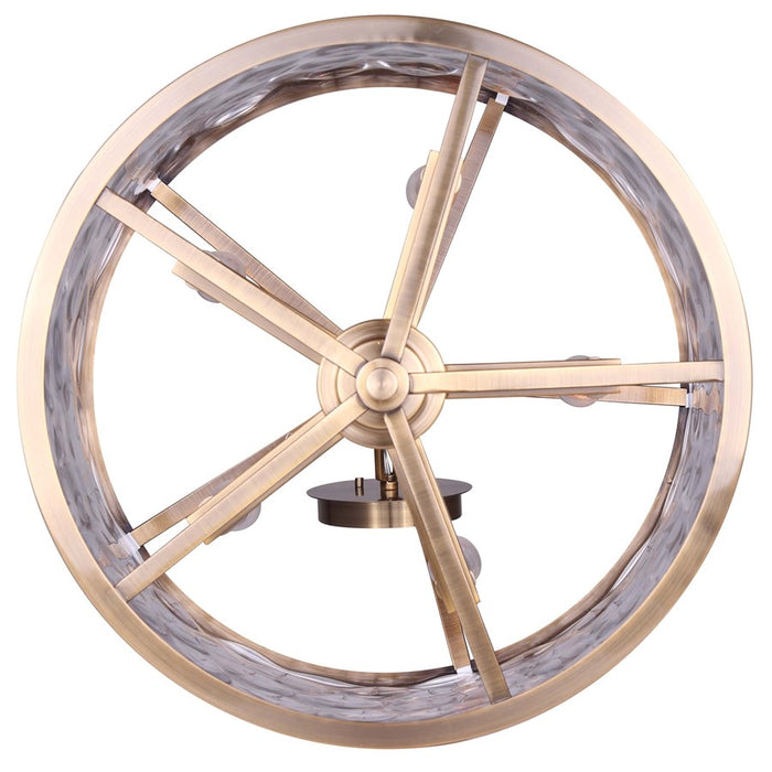 Canarm Frankie 5 Light 16" Chandelier, Gold