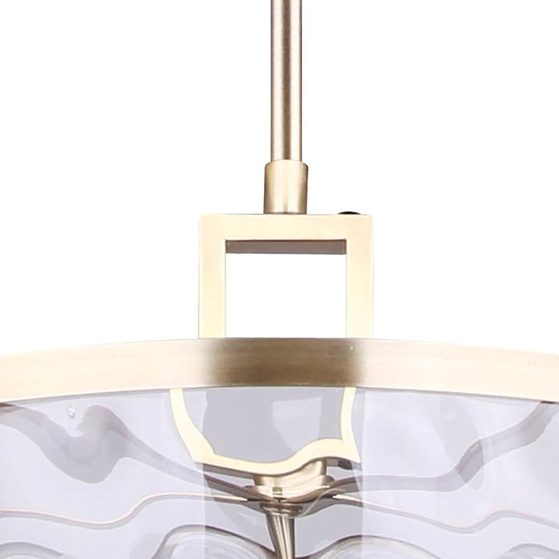Canarm Frankie 5 Light 16" Chandelier, Gold