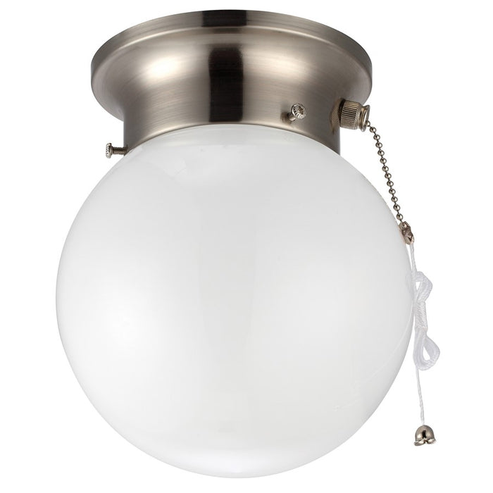 Canarm Madison 1 Light 15" Flush Mount, Brushed Nickel