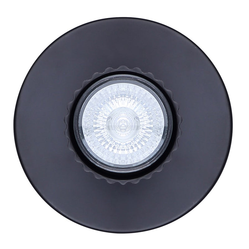 Canarm Rexton 5in 1-Light Track Light | Matte Black Steel | Hallway & Entryway Accent | 5 x 5 x 6 in | Model ICW1119A01BK10
