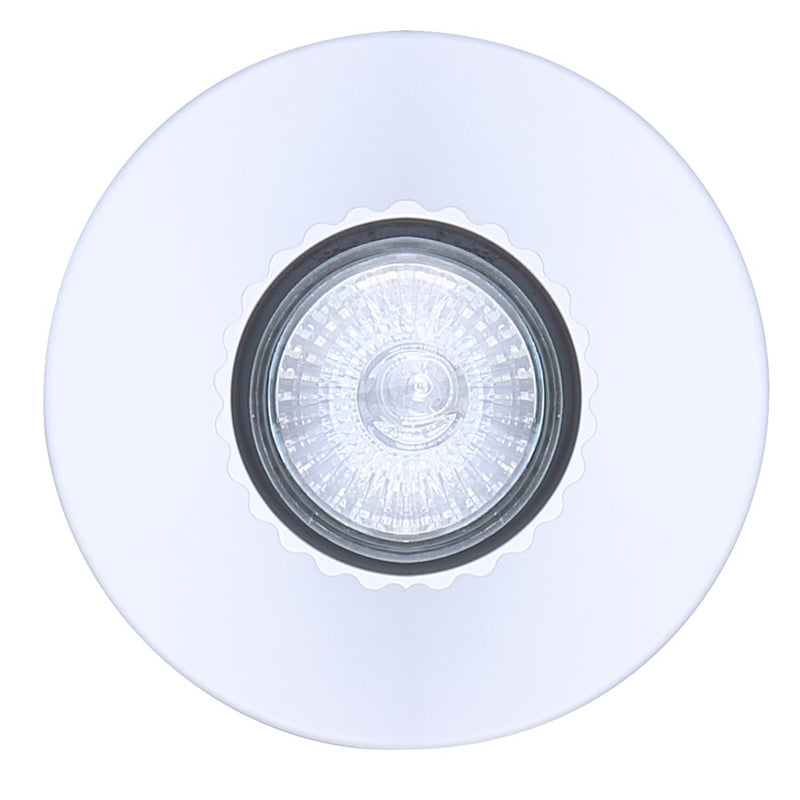 Canarm Rexton 4.75in 1-Light Track Lighting | Matte White Steel | Kitchen & Hallway | 4.75 x 4.75 x 5.75 in | Model ICW1119A01WH10