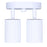 Canarm Rexton 2 Light, White