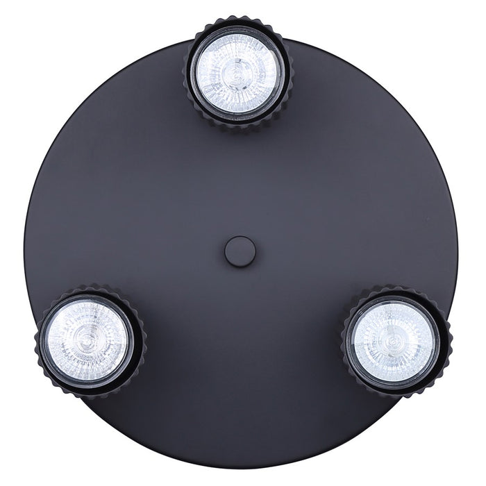 Canarm Rexton 3 Light Track Lighting, Black