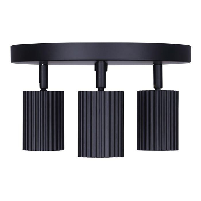 Canarm Rexton 3 Light Track Lighting, Black