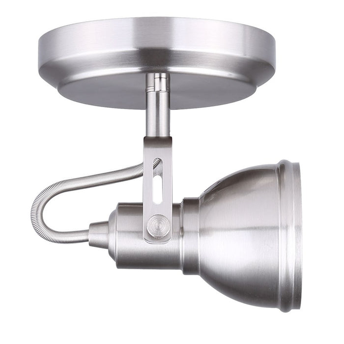 Canarm Polo 1 Light Track Lighting, Brushed Nickel