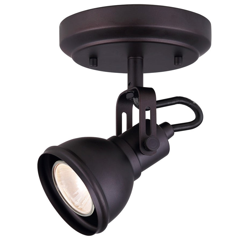 Canarm Polo 1 Light Track Lighting, Oil Rubbed Bronze