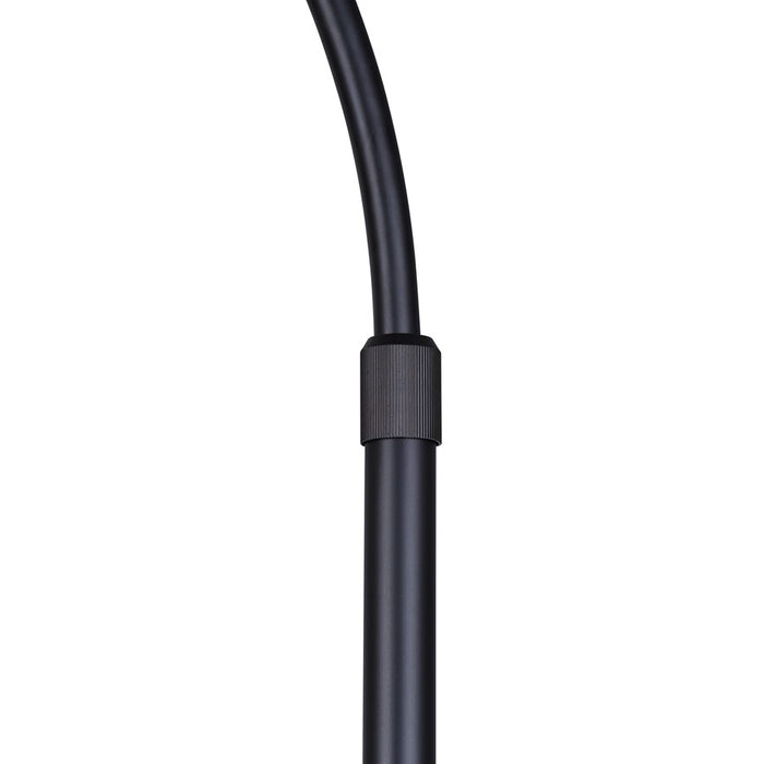 Canarm Bellamy 1 Light 82" Floor Lamp, Black
