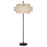 Canarm Bellamy 1 Light 82" Floor Lamp, Matte Black