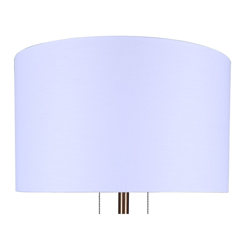 Canarm Clara 2 Light 61" Floor Lamp, Gold