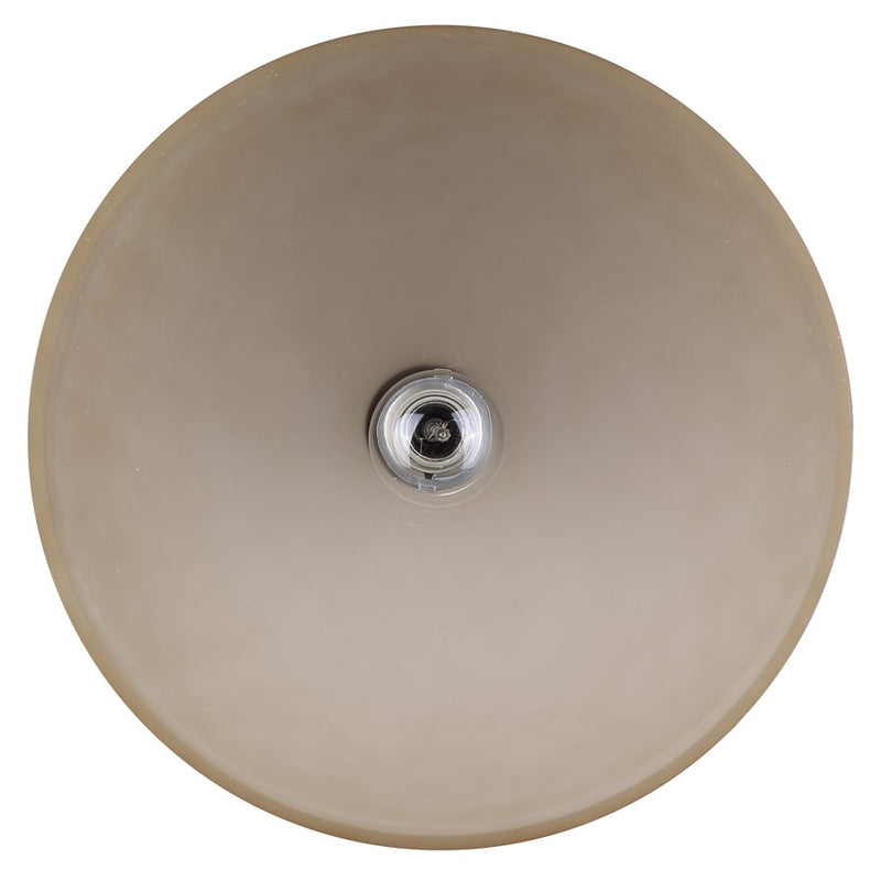 Canarm Eli 2 Light 72" Floor Lamp, Oil Rubbed Bronze/Amber