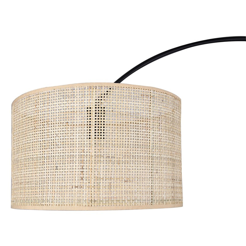 Canarm Merritt 1 Light 81.75" Floor Lamp, Matte Black