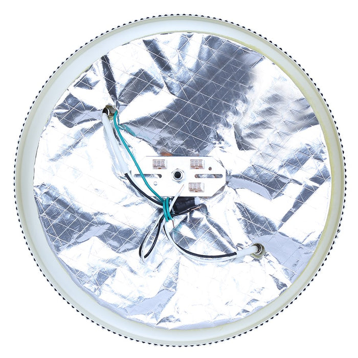 Canarm Rexton 2 Light 13.88" Flush Mount, Black