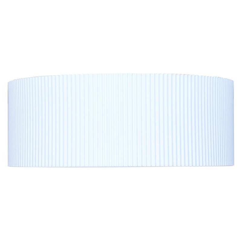Canarm Rexton 13.88in 2-Light Flush Mount | Matte White and Gold Steel | Bedroom & Living Room | 13.88 x 13.88 x 5.13 in | Model IFM1119A14WHG