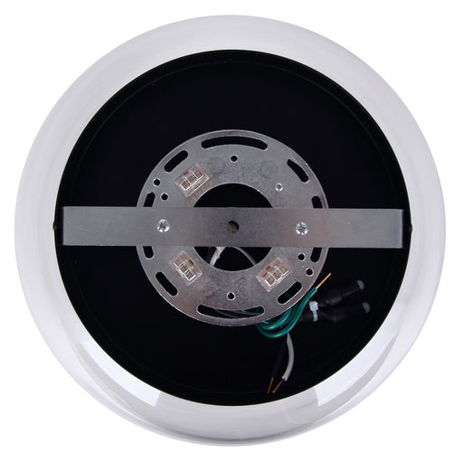 Canarm Pelia 1 Light 11.88" Flush Mount, Black