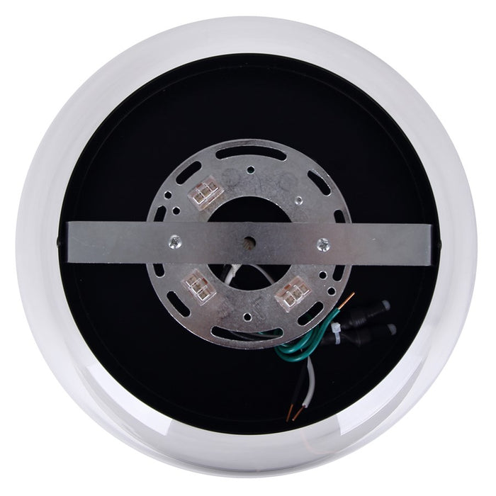 Canarm Pelia 1 Light 11.88" Flush Mount, Black