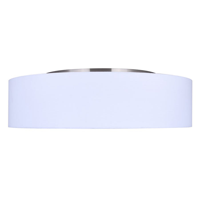 Canarm Landra 3 Light 19" Flush Mount, Brushed Nickel