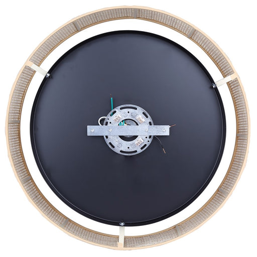 Canarm Bellamy 3 Light 19" Flush Mount, Black