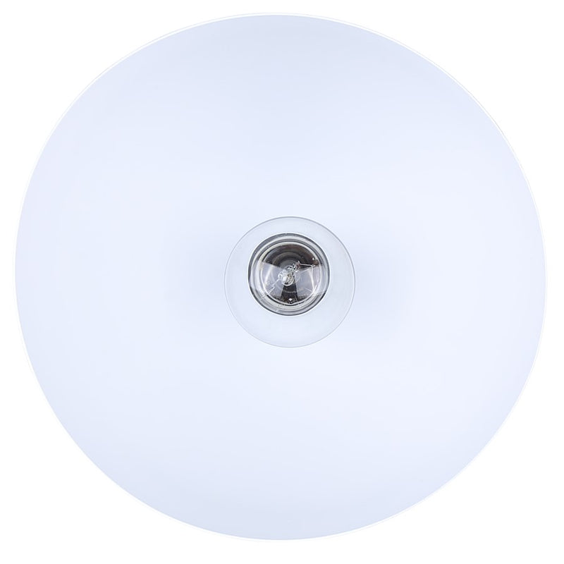 Canarm Caleb 1 Light 9" Flush Mount, Matte White
