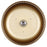 Canarm Miles Light 13" Flush Mount, Black