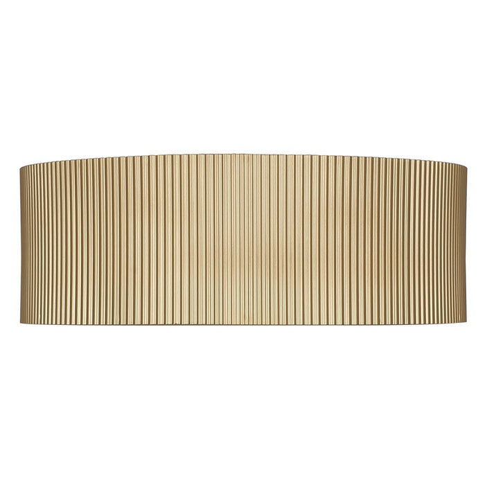 Canarm Scarlett 2 Light 15" Flush Mount, Painted Gold